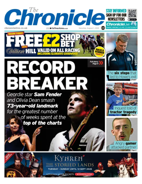 Cover of The Chronicle (South Tyneside and Durham)