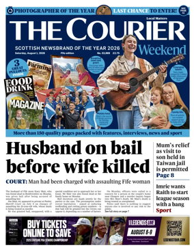 Cover of The Courier & Advertiser (Fife Edition)