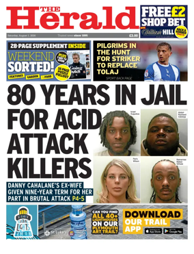 Cover of The Plymouth Herald