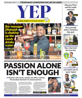 Cover of Yorkshire Evening Post