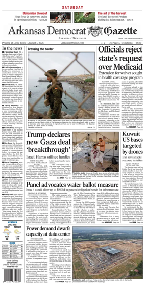 Cover of Arkansas Democrat-Gazette