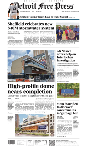 Cover of Detroit Free Press