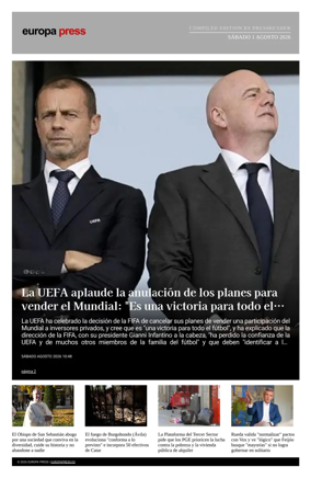 Cover of Europa Press - Compiled Edition