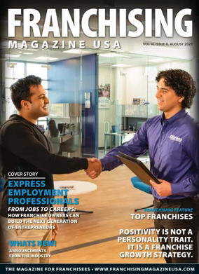 Cover of Franchising Magazine USA