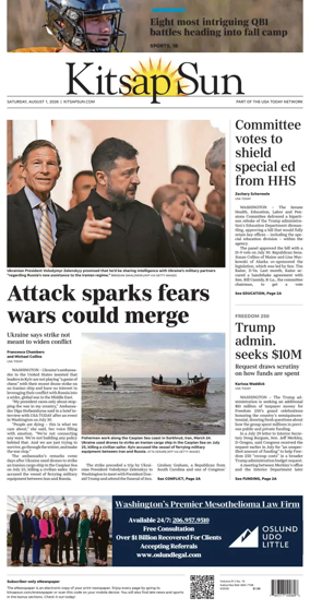 Cover of Kitsap Sun