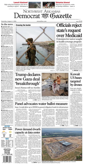 Cover of Northwest Arkansas Democrat-Gazette