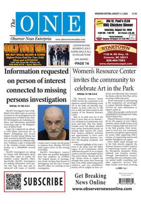Cover of Observer News Enterprise