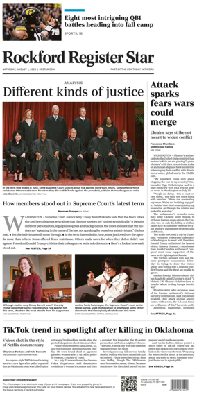 Cover of Rockford Register Star