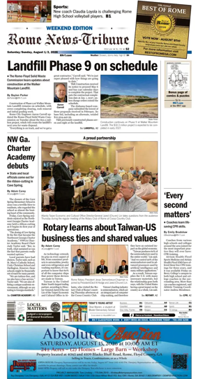 Cover of Rome News-Tribune