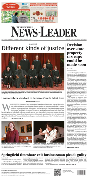 Cover of Springfield News-Leader