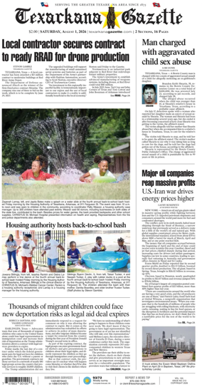 Cover of Texarkana Gazette