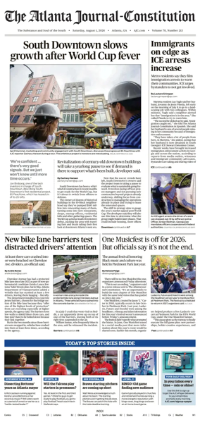 Cover of The Atlanta Journal-Constitution