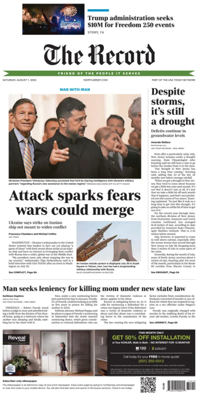Cover of The Bergen Record
