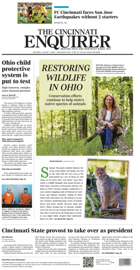 Cover of The Cincinnati Enquirer