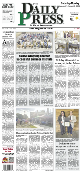 Cover of The Daily Press
