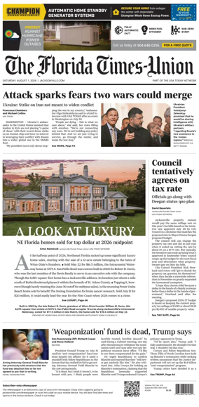 Cover of The Florida Times-Union
