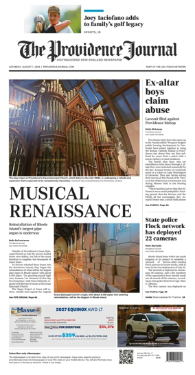 Cover of The Providence Journal