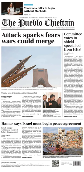 Cover of The Pueblo Chieftain