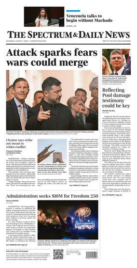 Cover of The Spectrum & Daily News