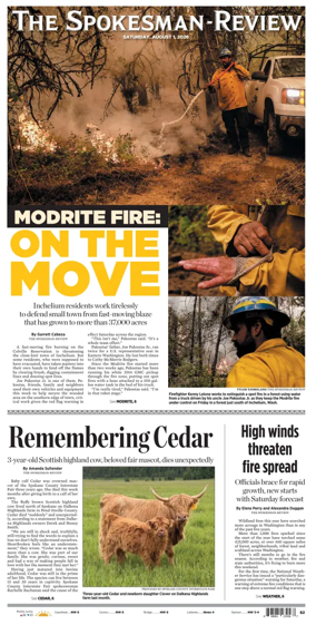 Cover of The Spokesman-Review (Spokane)