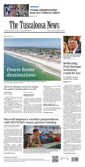 Cover of The Tuscaloosa News