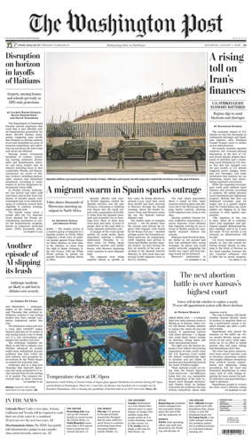 Cover of The Washington Post