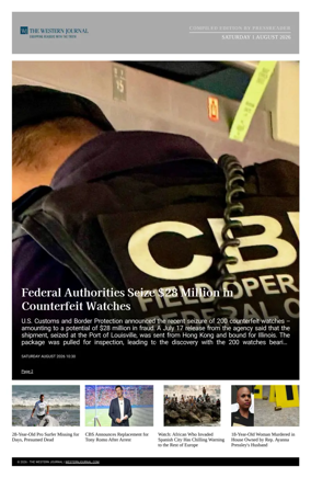 Cover of The Western Journal