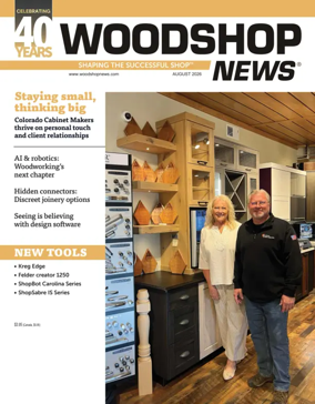 Cover of Woodshop News