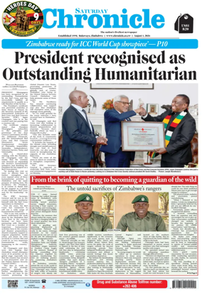 Cover of Chronicle (Zimbabwe)