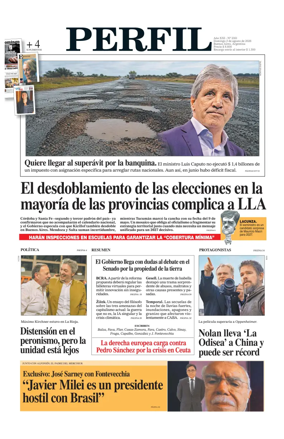 Cover of Perfil (Domingo)