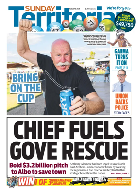 Cover of Sunday Territorian