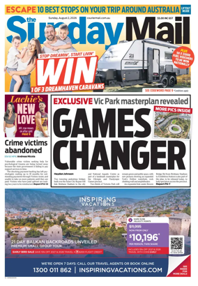 Cover of The Courier-Mail