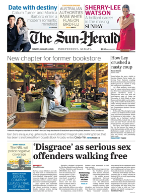 Cover of The Sydney Morning Herald