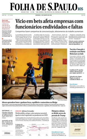Cover of Folha de S.Paulo
