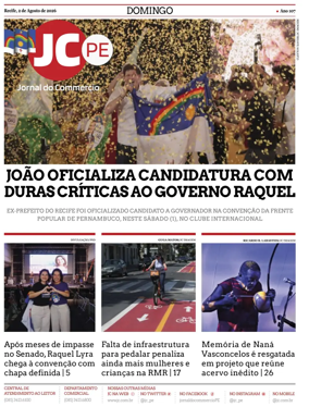 Cover of Jornal do Commercio