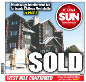 Cover of Ottawa Sun