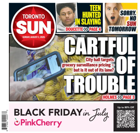 Cover of Toronto Sun
