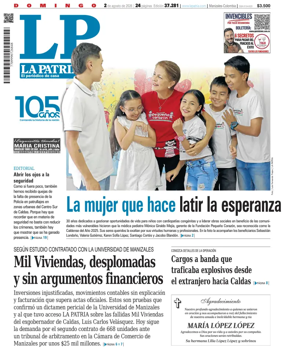 Cover of La Patria (Colombia)