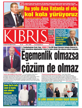 Cover of Kibris Gazetesi