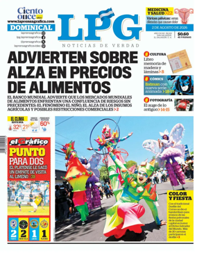 Cover of La Prensa Grafica