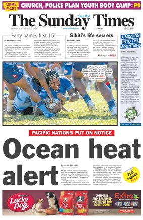 Cover of The Fiji Times