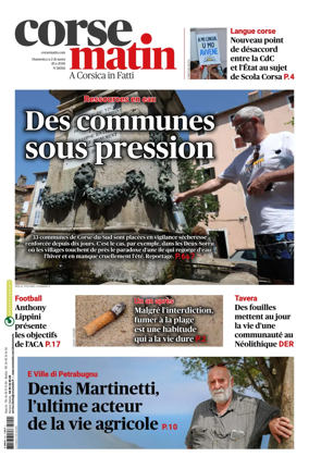 Cover of Corse Matin