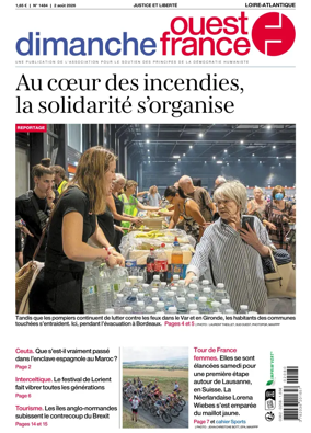 Cover of Dimanche Ouest France (Loire-Atlantique)