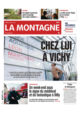 Cover of La Montagne (Vichy)