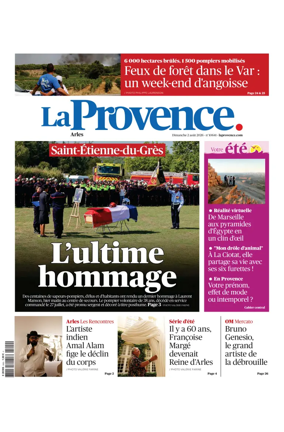 Cover of La Provence Arles