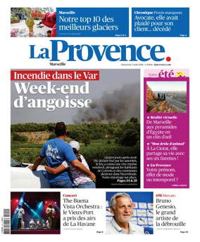 Cover of La Provence Marseille