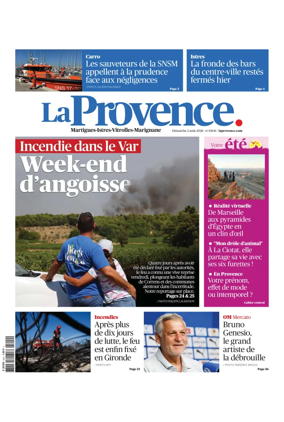Cover of La Provence Martigues-Istres-Vitrolles-Marignane