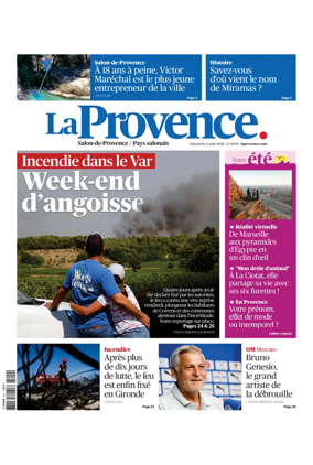Cover of La Provence Salon-de-Provence / Pays salonais