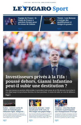 Cover of Le Figaro Sport