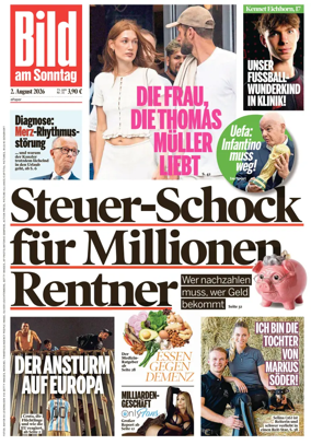 Cover of Bild am Sonntag